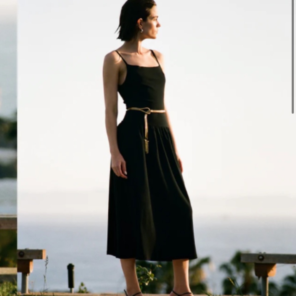 Gil Rodriguez LaPointe Dropwaist Midi Dress